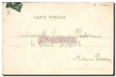 Beijos — Carta postal ilustrada — Editor: J. Rage — Verso