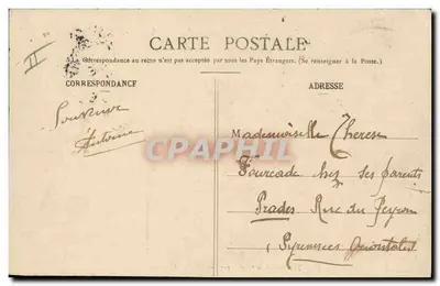 Traversia de um Glaciar por uma Bateria de Chasseurs Alpins — E. Reynaud, Editor, Chambéry, n° 454 — Verso