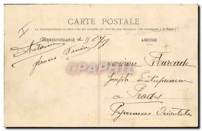 Chasseurs Alpins em marcha invernal — Em Savoie — E. Reynauld, Editor, Chambéry — Verso
