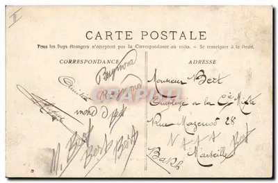 O Montcalm — Cruizer blindado — A. Bougault n°508 — Verso