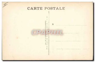 METZ, Cruizer leve — 521. — Editor: Imp. da Côte d'Azur Illustrée — Verso