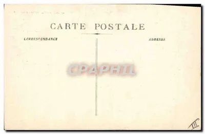 Oorlogsschip MASSÉNA — Eerste klasse Frans oorlogsschip — Zeeoorlog 1914:15 — Uitgever G. Grand & Cie, Marseille — Achterkant