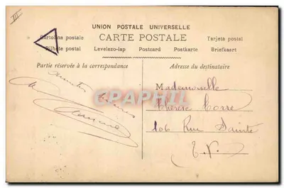 Madame de Mornand — Ritratto in costume — editore Ponthieu, n° 1606 — Verso