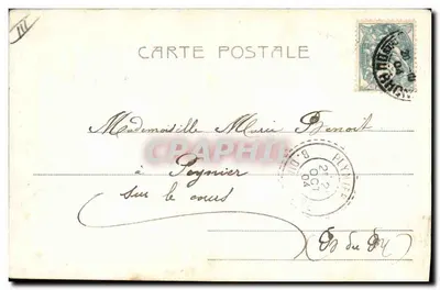 Groupe "Alençon" — trois jeunes femmes en costumes de scène — éditeur ALTERODA-TERN, n° 3386 — Reverso