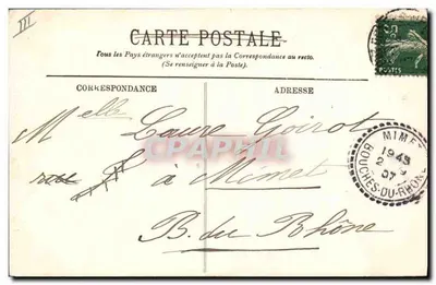 Le Portel — Tipo de Porteloise — LL. — N° 347 — Verso