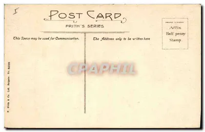Oxford, Oriel College — Cadeira de Gilbert White e Bandeira de Cecil Rhodes — Série Frith's — Verso
