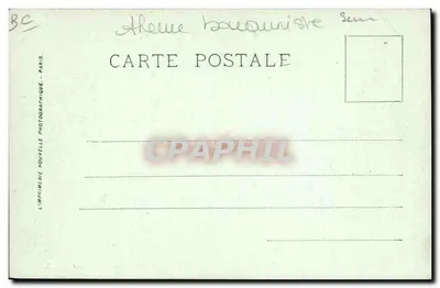 Paris — Nossos Bouquinistas — LL. — n° 543 — Verso