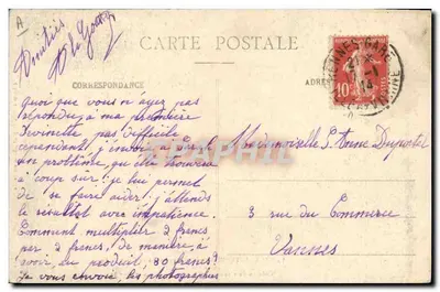 La MANÉCANTERIE dziecięcych śpiewaków z Croix de Bois — Kolonia w Abbadii Solesmes (Sarthe) — Wydawnictwo J. Malton, Paryż — Rewers