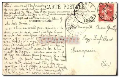 Un Grupo de la Manécanterie de los Pequeños Cantores de la Croix de Bois (20 Marzo 1910) - E. R. — Reverso