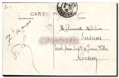 Nos Campagnes — Uma feliz pequena família — série 2830 — Verso