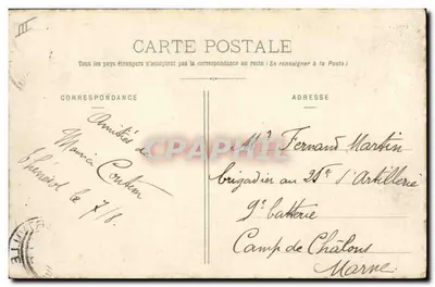 Artilharia Alpina - A Escola de Fogo — 1785, editor não visível — Verso