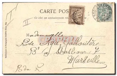 Alpinos en las Alpes — La Sopa en el Cantonnement — Edición Giletta, fot., Niza, n° 1524 — Reverso
