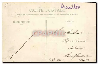 Alpine Jäger, die einen Pass erklimmen — 1791 — Verlag F. Prounaud — Rückseite