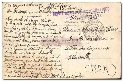 Nossos Caçadores Alpinos — Trabalhos nas Trincheiras — Edição Gilletta, n°1521 — Verso