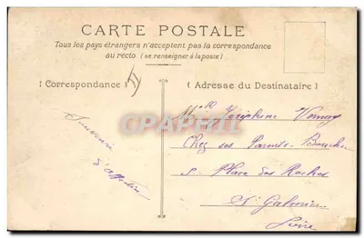 Toulon — O Cais. "O Mosquetão". Torpedeiro no pequeno Rang — Verso