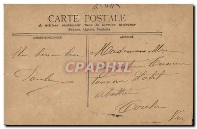 Cléo de Mérode — scène d'opéra — éditeur M.J.S. — Achterkant