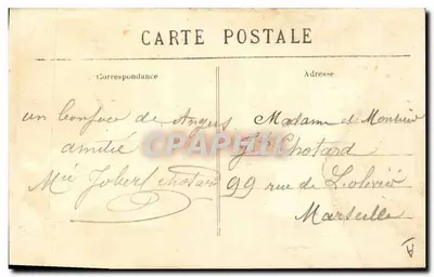 Angers — A Cabeleira e o Traje dos Ponts-de-Cé — L. V., fot. — Verso