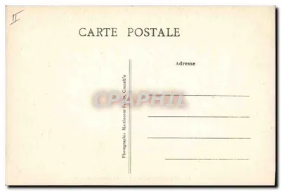 O Castelo de Vizille — A Biblioteca — Fotografia Martinotto Frères, Grenoble, n°112 — Verso