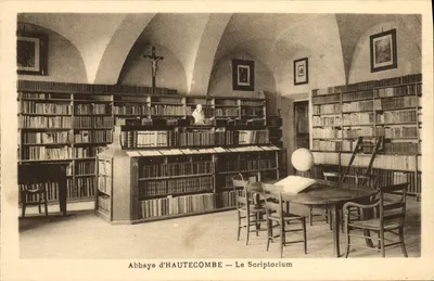 Abbaye d'HAUTECOMBE — Le Scriptorium