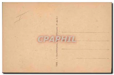 A Auvergne — Refeição em família — GAO, n° 1205 — Verso