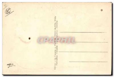 पिटोरेस्क ऑवर्गन — एक अच्छी दूध देने वाली माँ — एडिशन ला सिगोन, विची — पीछे