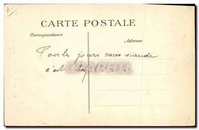 Em Bretagne — Jovem Bretã e seu porte-bonheur — Verso
