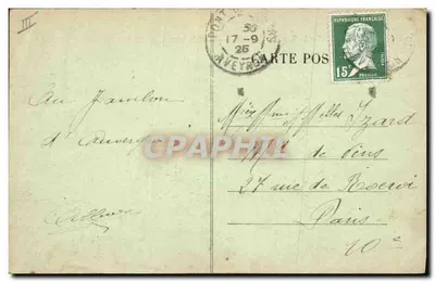 Nossas Campagnas — Uma feliz pequena família — série 6014 — Verso
