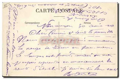Camping Alpino nas Alpes — Tournéry, Alpes-Maritimes — Edição Giletta, fot. Nice, n° 1538 — Verso