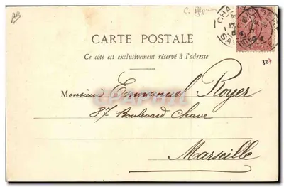 Faction de Chasseur Alpin — 1904 — Lib. Edit. E. Reynaud, Chambéry - 453 — Verso