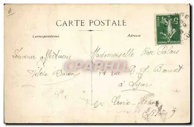 Orange — Ripetizione al Teatro Antico — Victor Payer, Lang fils aîné, photo-édit. Orange-Montélimar — Verso