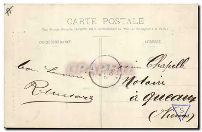 Les Sables-d'Olonne - Durante la Tormenta - Nueva Colección Vendéenne Lucien Amiaud - N° 1218 — Reverso