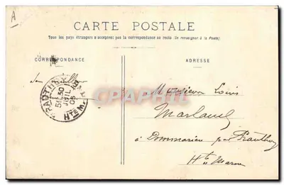 Il sorriso eterno della Sablaise — Collezione Lucien Amiand, les Sables-d'Olonne - N° 1212 — Verso