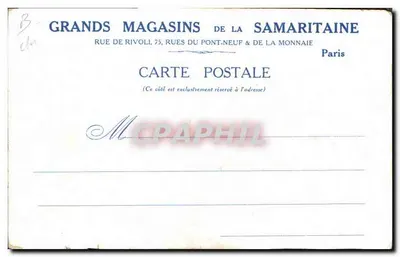 Les Suites d'une Désobéissance — bande dessinée de Benjamin Rabier — éditée par Grands Magasins de la Samaritaine — Verso