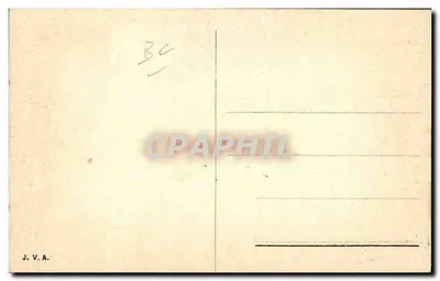 Jogador de bilhar — ilustração — J.V.A. — Verso