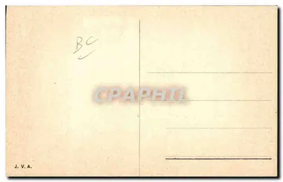 Homem com casaco amarelo jogando bilhar — ilustração — J.V.A. — Verso