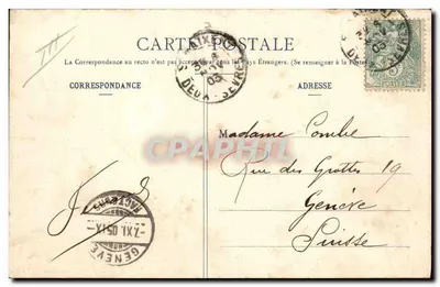 St-Maixent — Ecole Militaire d'Infanterie — Salle de Jeux — Collection E. Blanchon — Rewers
