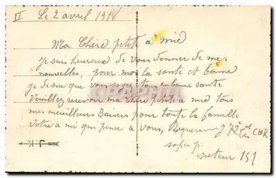 Pansées — ilustração de flores — C. Strong — Verso