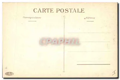 Iris — flor azul — Cartes Halla, Marseille — Verso