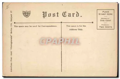Młoda kobieta grająca na pianinie — młody mężczyzna w stroju — wydawca American Post Card 'Photogravure' nr 17, motyw 184 — Rewers