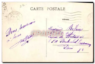En Périgord — Déjeuner en Famille — Éditeur non identifié, n°6 — Verso