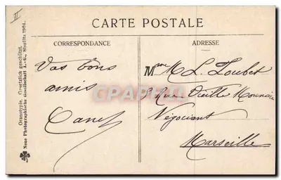 Mulher sentada com cesta — Boa Ano — Oranotypie, Steeltz 1904 — Verso
