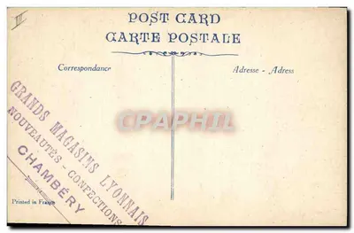 Atak niemieckiego punktu celowego przez Alpiny w Wysokich Woszach — Grands Magasins Chambéry — Rewers