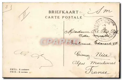 Belgique's Laatste Hoop — illustration de la défaite de 1910 — éditeur Yserbert, n° 2556 — Reverso