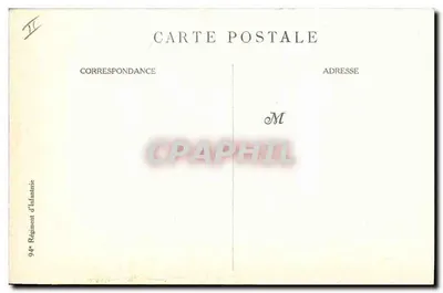 Les Fritz — Café animado — 94º Regimento de Infantaria — Verso