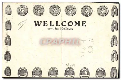 Caricature d'un soldat — Jean J. Port, 1915 — éditeur Wellcome — Verso