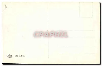 Soldado em uniforme — caricatura — editor A.S.C.O. n° 8856 B.-Sch. — Verso