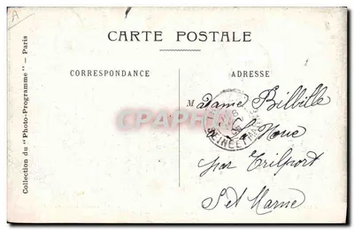 Les Deux Orphelines — 7e Tableau — Mort de Jacques — u wydawcy La Frochard — Rewers