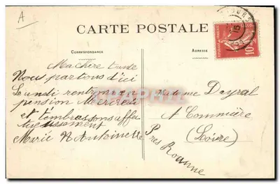 Mooie knaapje om te knabbelen, de kleine Sablaïse — Aux Sables-d'Olonne — Uitgave van de Nieuwe Galerijen, n°9 — Achterkant