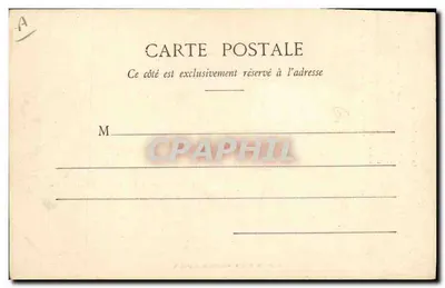 A Coifa Angevina — Paul Pionnis, autor das Coifas Angevinas — Coleção G. I. D. de Nantes, N. 4001 — Verso