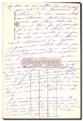 Cena invernal com cavaleiro e cães — Boa Ano — editor não visível — Verso